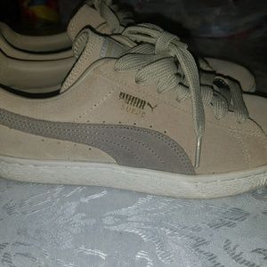 Puma suede shoes